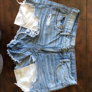 American Eagle festival shorts